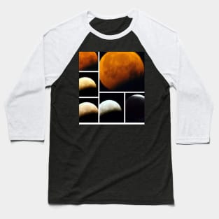 Lunar eclipse Baseball T-Shirt